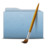 Folder Blue Art Icon